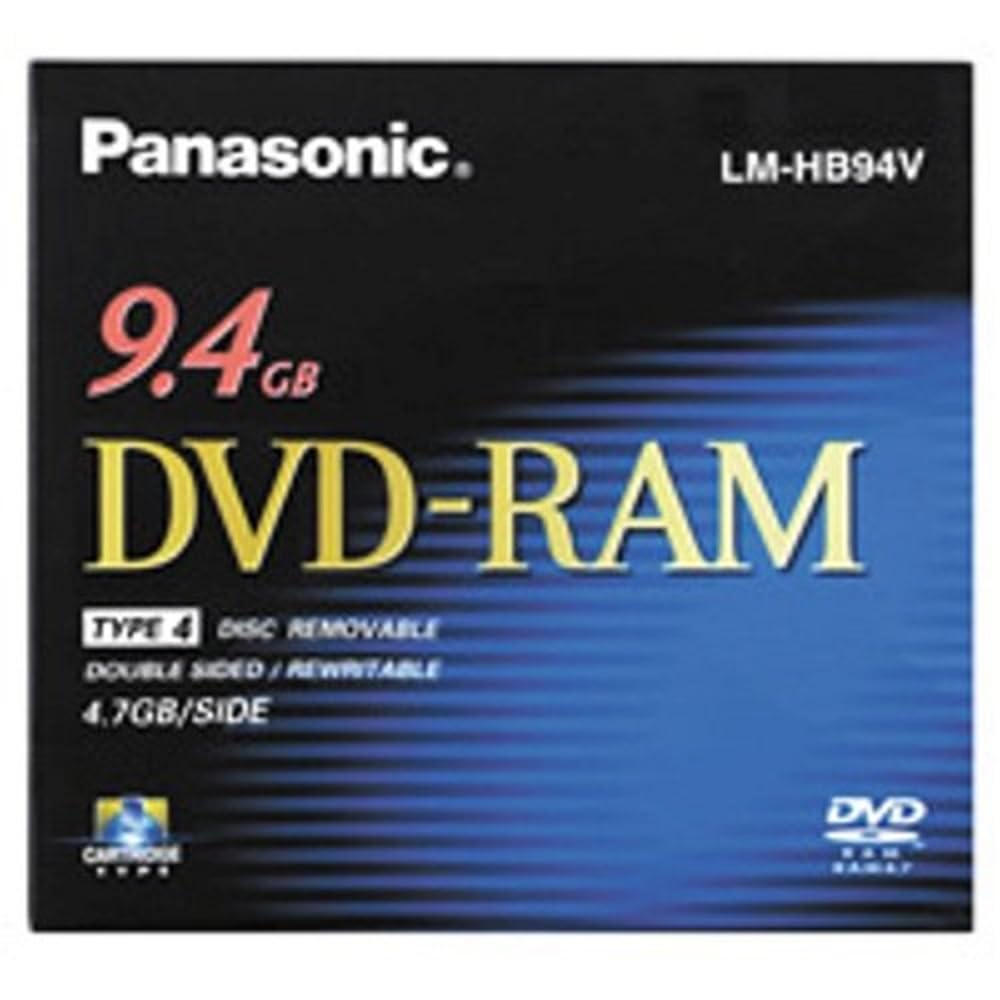 Panasonic DVD-RAM 9.4GB(4.7GB/SIDE) 7枚
